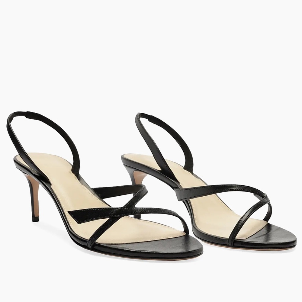 Alexandre Birman Tita 61MM Leather Sandals size 37